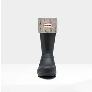 Brand New HUNTER BOOT SOCKS for short original boot in GRAY (MEDIUM)